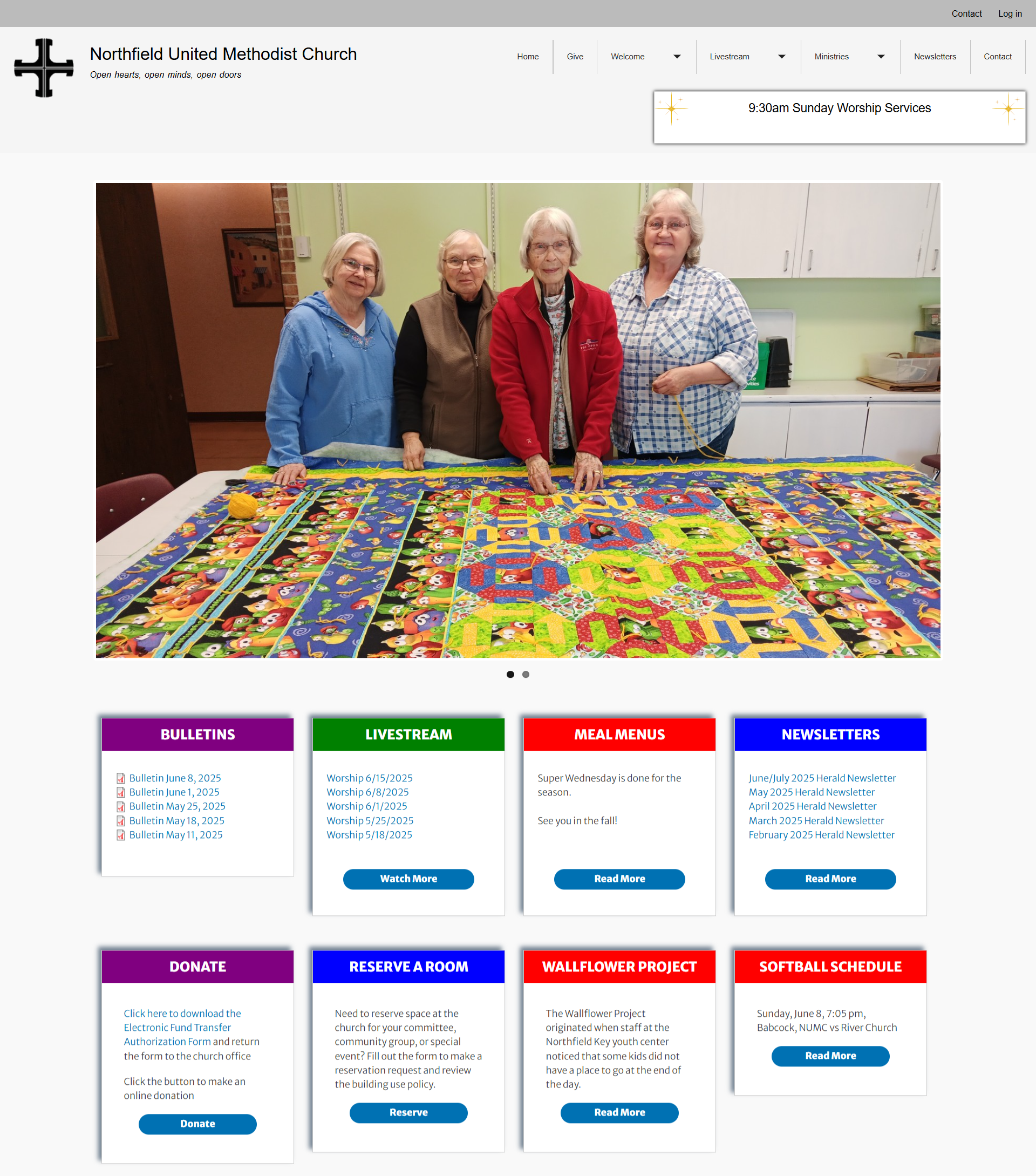 NUMC website