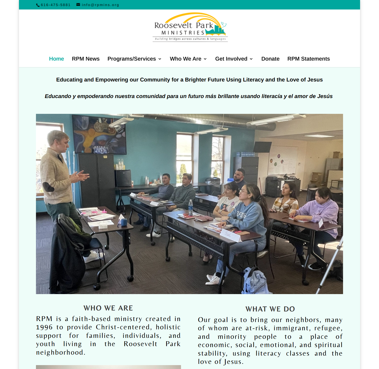 RPMins website