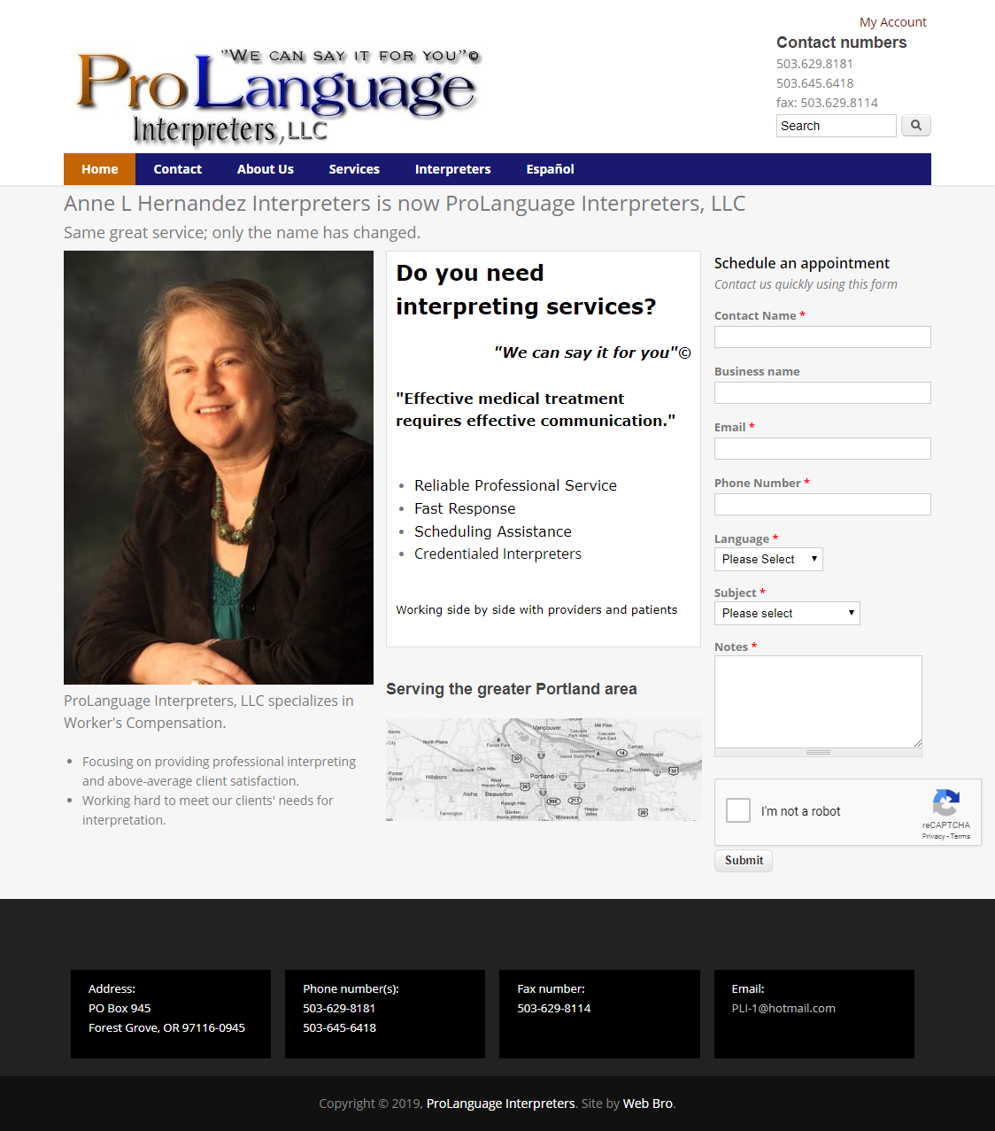 ProLanguage Interpreters screenshot